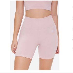 Forever 21 Pink Biker gym shorts
